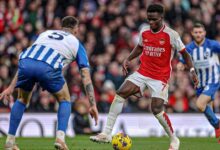 أرسنال ضد برايتون بث مباشر في الدوري الإنجليزي اليوم