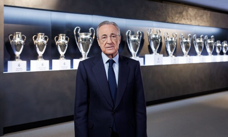 إعادة انتخاب فلورينتينو بيريز رئيسًا لريال مدريد