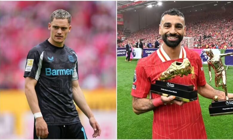 فلوريان فيرتز يثير القلق في ليفربول بعد التعاقد مع محمد صلاح