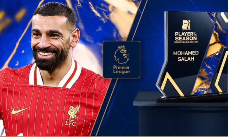 محمد صلاح يتوّج بلقب أفضل لاعب في الدوري الإنجليزي بتصويت جماهيري ساحق