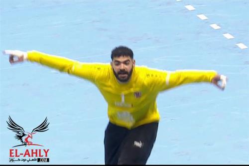 شاهد رقص لاعبي الأهلي بعد اكتساح الترجي قبل صافرة النهاية