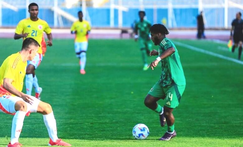 كولومبيا تفوز علي السعودية 2-1 فى افتتاح بطولة خوفو الدولية 
