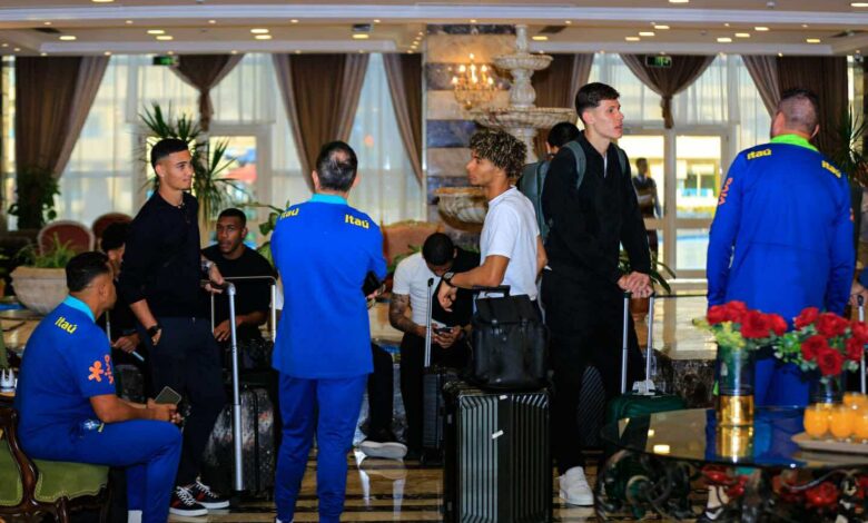 منتخب البرازيل يخوض مرانة غدا للمشاركة في بطولة خوفو الدولية
